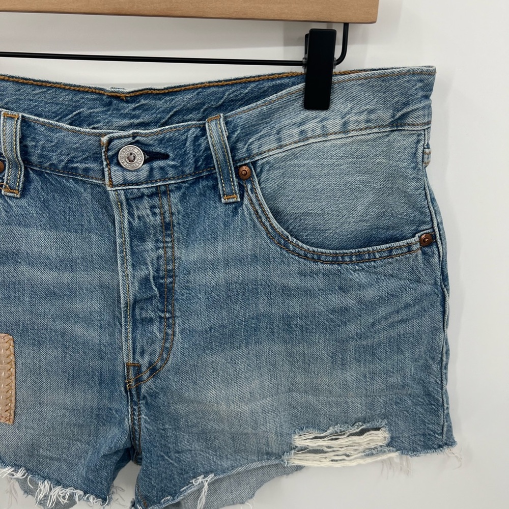 Levi’s 501 Patchwork Cut Off Shorts - image 3